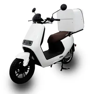 EEC heated large food delivery box electric scooter motorcycle for pizza delivery job