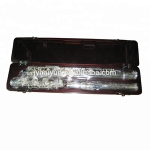 Flauta Profesional para Estudiantes SEASOUND JYFL201BK C Negra, 16 Orificios, Estuche de Cuero, Cuerpo de Cuproníquel, Nota Única Cerrada, OEM, Instrumento de Viento de Madera - Product Image 6