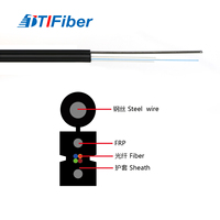 GJYXFCH FTTH Cable de caída PVC LSZH con camisa 1 2 4 Core Cable de fibra óptica Antena G657A1 A2 Fibra monomodo compatible con Red