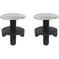 Cubierta para Orificio de Grifo de Cocina Jutye, Tapón para Orificio de Grifo de Fregadero, Cubierta de Metal Cepillado, Tapón de Acero Inoxidable, Cubierta para Orificio de Fregadero de Cocina