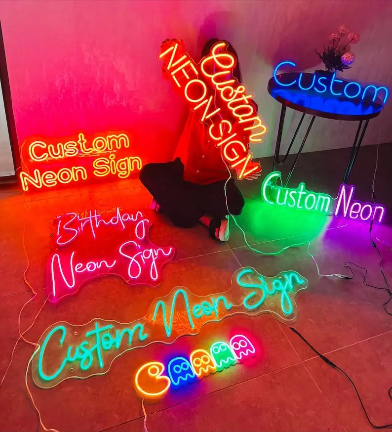 Professionele Fabrikant Led Neon Teken Custom Wil Je Met Me Trouwen Neon Teken Voor Bruiloft Verjaardag Valentijnsdag Feest