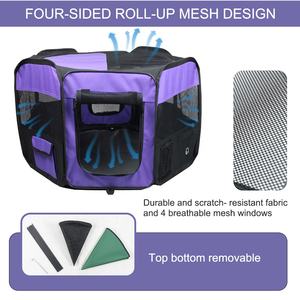 Transpirable interior y exterior cachorro corralito casa para gatos para perros mascotas puertas y bolígrafos - Product Image 4