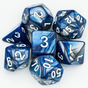 Udixi Poliédrico Plástico Acrílico RPG Venta al por mayor Dungeons and Dragons <span class=keywords><strong>Dice</strong></span> <span class=keywords><strong>Set</strong></span> <span class=keywords><strong>Color</strong></span> Mixto - Product Image 5