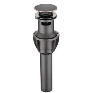 Modern Pop up Basin <b>Drainer</b> Economic Bathroom Waste Plastic Basin <b>Sink</b> Drain with Basket Overflow - Product Image 6