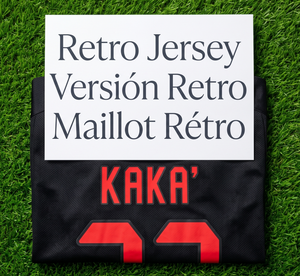 เสื้อแข่งย้อนยุค คาค่า หมายเลข 22 ปี 2007 |   เสื้อฟุตบอลโรซโซเนรีแบบวินเทจ |   เสื้อฟุตบอลมิลานแบบคลาสสิก 1:1 รุ่นคลาสสิก แจ็คการ์ด - Product Image 1