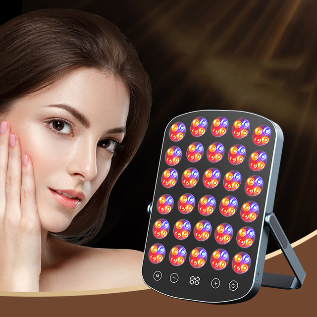 New Arrival 120Pcs Led Red Light Therapy Panel for Pain Relief 660nm 850nm Near Infrared Light Therapy Device