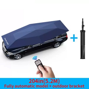 Sunny Kinte SK425 Waterproof Remote Control Fully-<b>Automatic</b> Oxford Cloth No Handle Car <b>Umbrella</b> Custom Logo Foldable Sunshade - Product Image 6