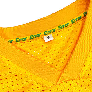 Maillot de football américain classique personnalisé respirant par sublimation Boxy-fit maille à manches longues grande taille séchage rapide anti-UV - Product Image 4