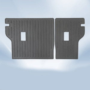 TPE All-Weather Floor <strong>Mats</strong> Full Set for <strong>Ford</strong> <strong>Fiesta</strong> MK7 2014-2019 - Custom Fit Front &amp; Rear, Anti-Slip Odorless - Product Image 2