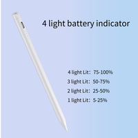 Lápiz Óptico Universal con Botón de Presión para Apple iPad, Compatible con Pantallas Táctiles iOS y Android