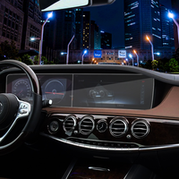 Pour Mercedes-Benz Classe S W222 Écran tactile 12,3 pouces Navigation GPS Protection d'écran en verre trempé Dureté 9H Ultra-mince Brillant
