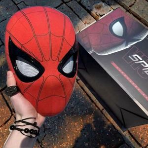 Casco Elettronico Programmabile Educativo Spider-Man Legends 1/1, <span class=keywords><strong>Maschera</strong></span> Cosplay Indossabile in Poliestere Ispirata a Marvel per Feste - Product Image 5