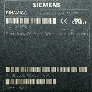 Repuestos Originales Nuevos 6SL3055-0AA00-4CA5 SINAMICS Operador AOP30 - Product Image 6