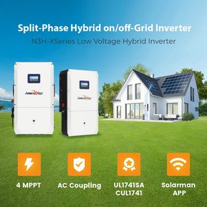 N3H-X12 Amensolar/16-US 12kw 16kW Inverter ibrido per soluzioni solari residenziali pronto per le case degli Stati Uniti 4 MPPT Inverter solare - Product Image 3