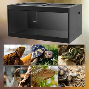 Terrario REPTIZOO Smontabile da 50 Galloni, Gabbia Impilabile 90x45x45 in Legno, Habitat <span class=keywords><strong>per</strong></span> Draghi Barbuti - Product Image 5