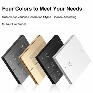 Interrupteur Tactile Intelligent Zigbee 10A Gravure Gratuite Étanche IP66 Contrôle Double Wi-Fi/App/Voix Programmation Scénarios Liaison Maison Intelligente - Product Image 3