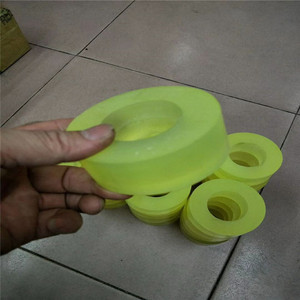 Yüksek kaliteli poliüretan parçaları Pu lastik pedi amortisörler tampon bahar ped Spacer poliüretan PU özel parçalar - Product Image 4