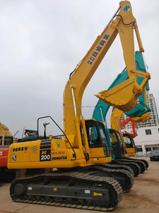 Used Japanese Komatsu PC200-<b>8</b> Micro <b>Excavator</b> 20 <b>Ton</b> Heavy Crawler Digger Second Hand Machine - Product Image 5