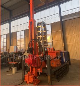 Foreuse d'exploration diamantée à noyau rotatif entièrement hydraulique de 180m 400m pour carottage - Product Image 4