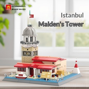 Wanger 5229 Modello della <span class=keywords><strong>Torre</strong></span> di <span class=keywords><strong>Istanbul</strong></span>, Famoso Edificio Mondiale, Blocchi da Costruzione Educativi per Bambini - Product Image 1