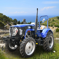 Tracteur Agricole Mini 4x4 Pas Cher et Vente Chaude avec Outils de Ferme, Tracteur Cultivateur à Quatre Roues Motrices