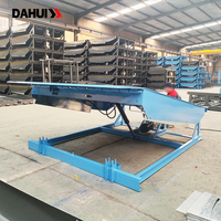 Niveleur de quai de 8 tonnes, conception à transition fluide, niveleur de quai fixe, rampe de chargement hydraulique, plateforme