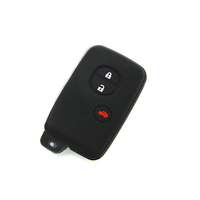 Usine en gros à la mode anti-poussière Silicone Smart 3 boutons couvercle de boîtier de clé de voiture