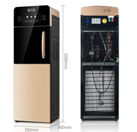 Distributeur d'eau électrique automatique 5 gallons, chaud et froid, chargement par le haut, machine à eau chaude instantanée, machine à glaçons domestique
