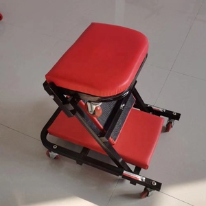 Planche de couchage de voiture pliable à 7 roues de type Z, outils de réparation de voiture, <span class=keywords><strong>creeper</strong></span> de voiture à chenilles mécaniques de réparation de voiture - Product Image 5