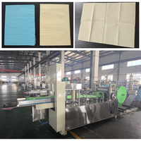 Machine de fabrication de bavoirs dentaires jetables en papier laminé gaufré DL Z330