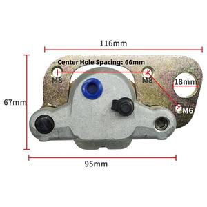 Pièces de modification de moto compatibles avec Polaris Trail Blazer 250 330, étrier de frein inférieur, pompe d'étrier de frein, moto - Product Image 1