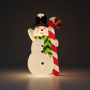 Lumières de Noël LED imperméables pour l'extérieur, décoration de Noël en plastique, ornements <span class=keywords><strong>Olaf</strong></span>, accessoires - Product Image 6