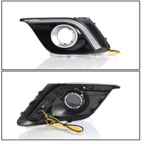 Accessoire de rétrofit, feux de jour, feux avant de voiture, feux antibrouillard LED pour MAZDA 3 AXELA 2014-2016