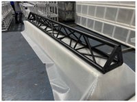 Estructura de Aluminio Personalizada para Iluminación, Estructura Triangular para Decoración de Techos de Bodas