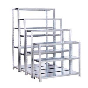 GI Light Duty <strong>Shelving</strong> Angle Steel Rack Galvanized Slotted Angle <strong>Shelving</strong> - Product Image 2
