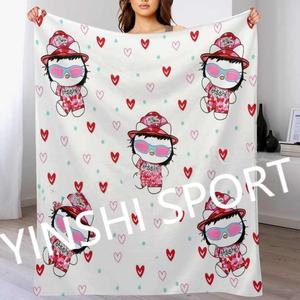 Personalizado <span class=keywords><strong>Mami</strong></span> Que Tu Quieres Aqui Llego Tu Papá Noel Patrón Diseño Franela Fleece Mantas de Navidad - Product Image 1