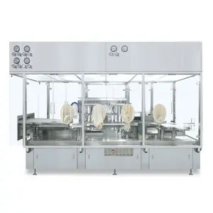 Full Automatic Injection Ampoule Bottle Filling Capping Sealing Packaging Machine Production Line