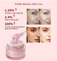 Crème Triple Collagène PDRN Hydratante & Raffermissante avec Acide Hyaluronique et Beurre de Karité – Soin Anti-Rides & Améliore l'Élasticité