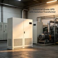 3 Fazdan 1 Faza Online UPS 380V Giriş 220V Çıkış 10KVA 120KVA PF0.8 IP31 40kA Akım Koruması 220VDC Veri Merkezi için