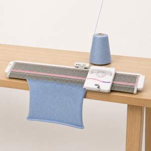Machine à tricoter manuelle portable LK150 à plat de 6,5 <span class=keywords><strong>mm</strong></span>, système à 150 aiguilles pour projets de tricot et échantillons de studio à domicile - Product Image 4