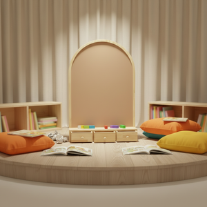 Tableau magnétique en bois avec tiroir, tableau noir portable écologique pour enfants, écriture, art déco - Product Image 2