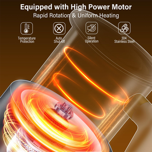 Mousseur à <span class=keywords><strong>lait</strong></span> électrique automatique 400W en acier inoxydable, fonctionnement à une touche, capacité <span class=keywords><strong>de</strong></span> 3 tasses, mousseur à <span class=keywords><strong>lait</strong></span> semi-automatique chaud/froid - Product Image 6