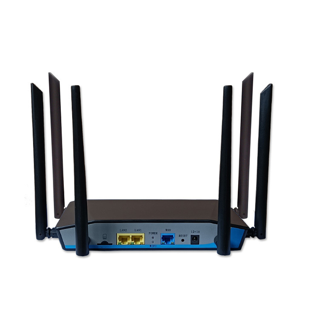 4G SIM Card Router with 6 External Antennas 5dBi MTK7628 Chipset RJ45 Wired 300Mbps