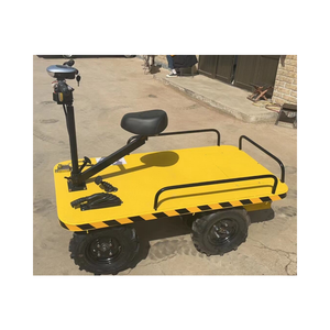 Minicarro de 4 Ruedas con Motor sin Escobillas de 1000W, Plataforma de 100*200cm, Triciclo Portaplacas para Almacén - Product Image 3