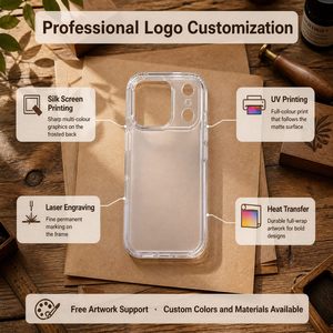Cover Posteriore Trasparente Anti-Impronta con Bordo in TPU PC e Protezione Lente Rialzata per iPhone 17 <span class=keywords><strong>Pro</strong></span> <span class=keywords><strong>Max</strong></span> - Product Image 6