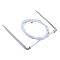 Ensemble d'arroseurs à pointe double pré-connectés pour l'irrigation des racines, avec microtubes liés pour la culture en conteneurs