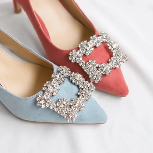 Soft Leather Slingback <b>Pumps</b> Wedding Shoes Unique Luxury Heels for Ladies Shoes - Product Image 2