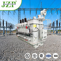 Transformador trifásico de bajas tensiones JZP 6300kVA-125MVA de 11kV a 480V, lleno de aceite, con refrigeración ONAN y bobinado de cobre, suministro de fábrica