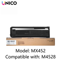 Cartouches de toner compatibles UNICO MX452 pour imprimante laser Sharp MX-M4528