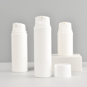En stock Botella de plástico para el cuidado de la piel 30ml 50ml 80ml 100mL 120ml 150ml Bomba de etiquetas privadas Botella sin aire - Product Image 5